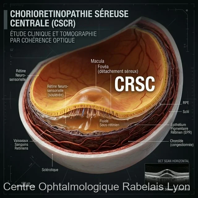 CRSC (Chorio-Rétinopathie -Séreuse-Centrale)